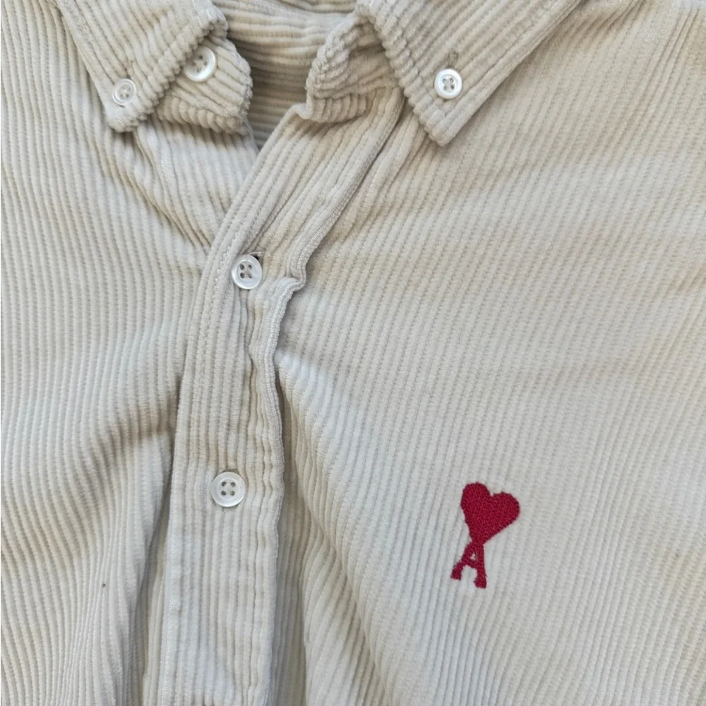 Ami Corduroy Button-Down Shirt - Picture 2 of 5